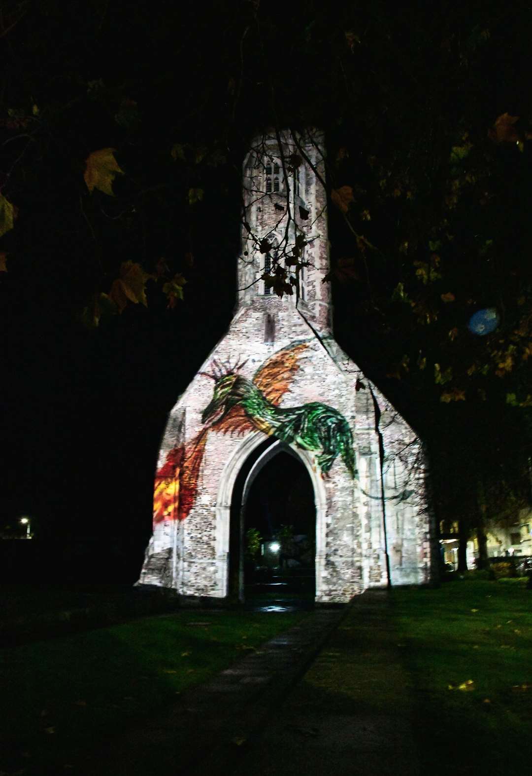 Greyfriars Tower in Lynn, with designs paying homage to the town's maritime heritage. Picture: West Norfolk Council