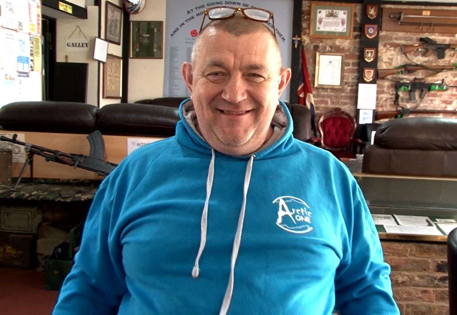 Mark Howard will be taking part in the challenge alongside his grandson