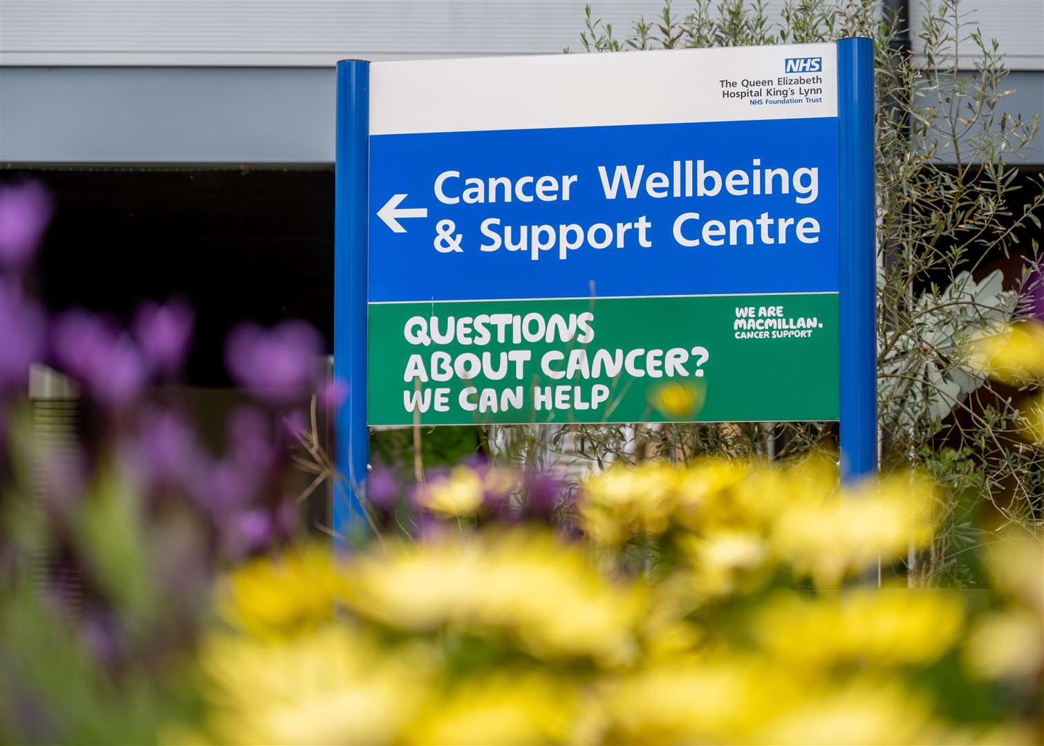 The QEH's Cancer Wellbeing and Support Centre is opening its doors to mark World Cancer Day